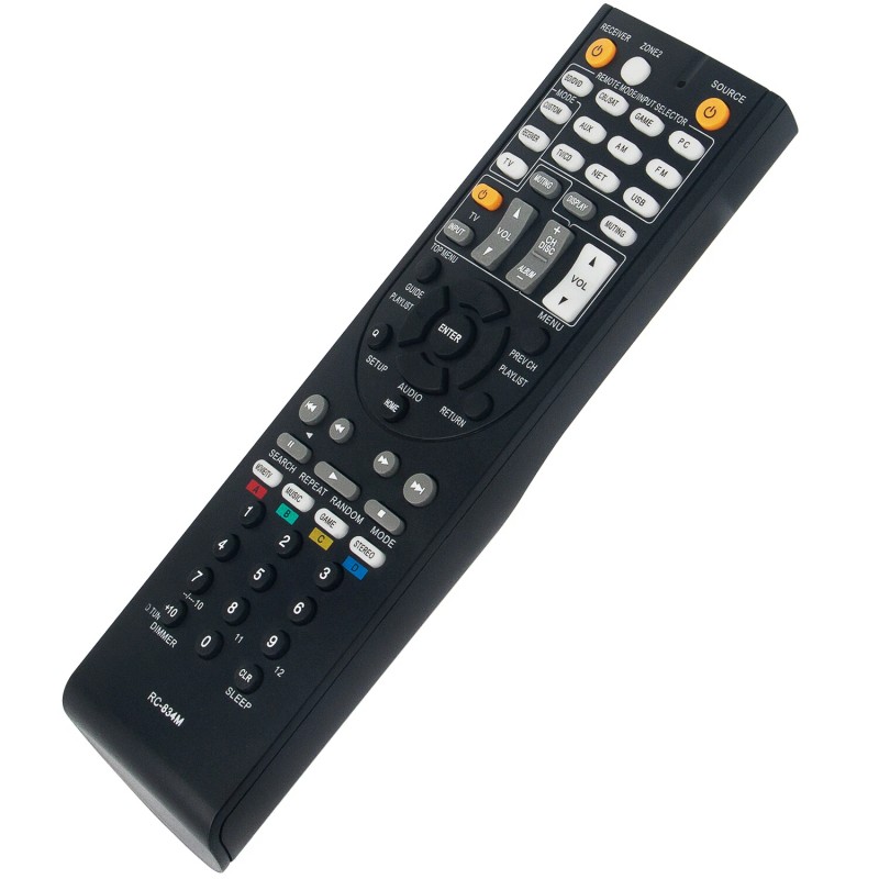 Unbranded RC-834M Replace Remote for Onkyo AV Receiver TX-NR414 HT-S6500