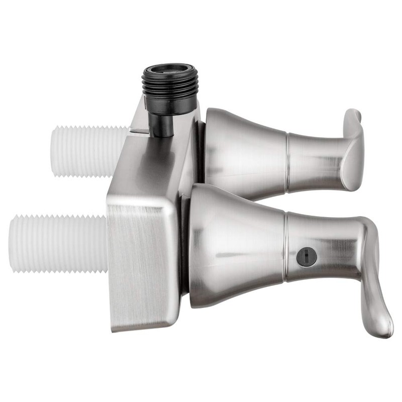 Dura Faucet DF-SA100LH-SN RV Shower Faucet Valve Diverter with Winged