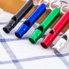 WeddHuis Pack of 7 Rescue Whistle, Aluminium Emergency Whistle, Outdoor