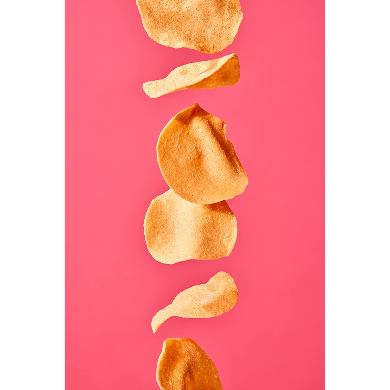 Himalayan Pink Salt Protein Chips by Wilde Chips, Thin and