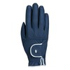 Roeckl Sports equestrian gloves LONA, ladies summer riding glove, navy/silver
