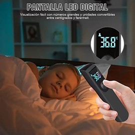 Termómetro Digital de Temperatura de Bolsillo Ultra Portátil (Blanco)