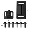 Safoner Aluminum RV Screen Door Latch Left Handle Replacement Kit
