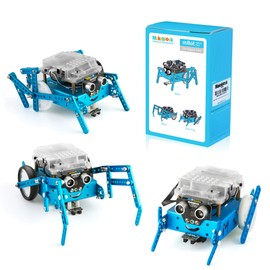 Makeblock mBot Add-on Pack Six-Legged Robot, Robot 3-in-1 Add-on Pack, 3 Forms (mBot Robot Excluded)