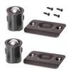 Ilyapa Ball Catch Door Hardware for Closet, Oil Rubbed Bronze