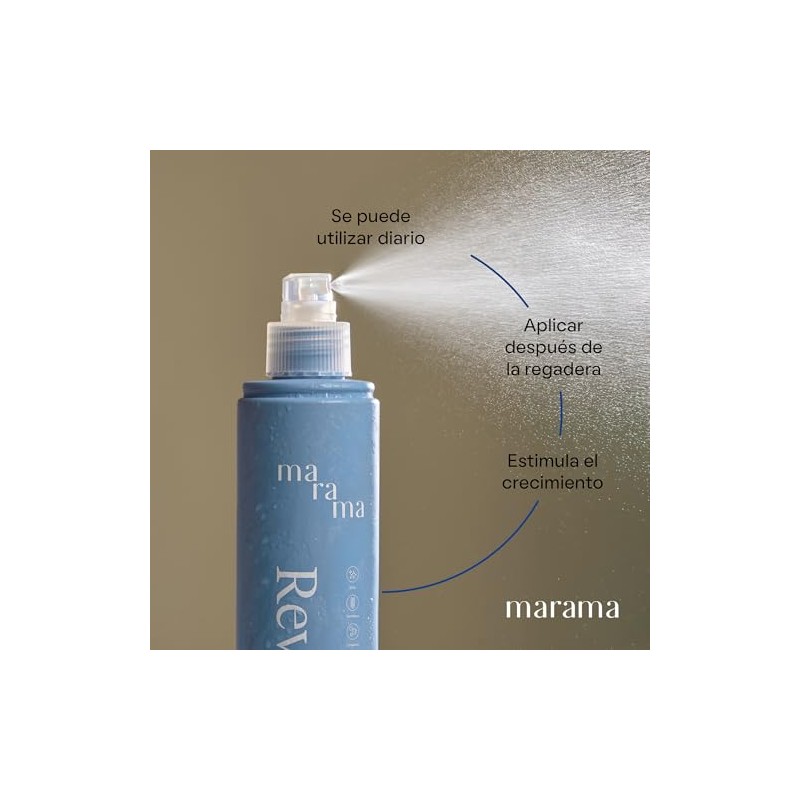 MARAMA Tratamiento Reparador - sin Parabenos Reconstructor 250 ml Fortalece