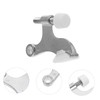 STOBOK Adjustable Head Screw Doorstop Catch Door Zinc Alloy Door