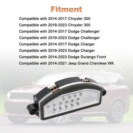 WMPHE HVAC Heater Blower Motor Resistor Compatible with Chrysler 300 Dodge Challenger Charger Durango 2014-2023 Jeep Grand Cherokee WK 2014-2021 Replacement for 68224171AA 68224171AB 22958112