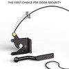 JZVXX Gate Latch with Spring Cable Pull for Fence Gate