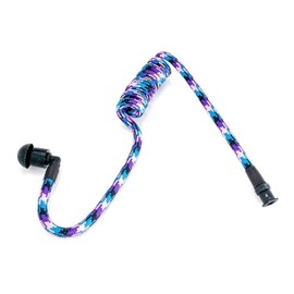 Grip Support Earpiece for Walkie Talkie Headsets - Many Styles/Comfortable/Tubeez/Surveillance/Two Way Radio (Purple Haze)
