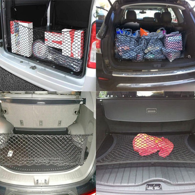CHUSYYRAY Envelope Style Trunk Cargo Net Organizer for BUICK ENCLAVE