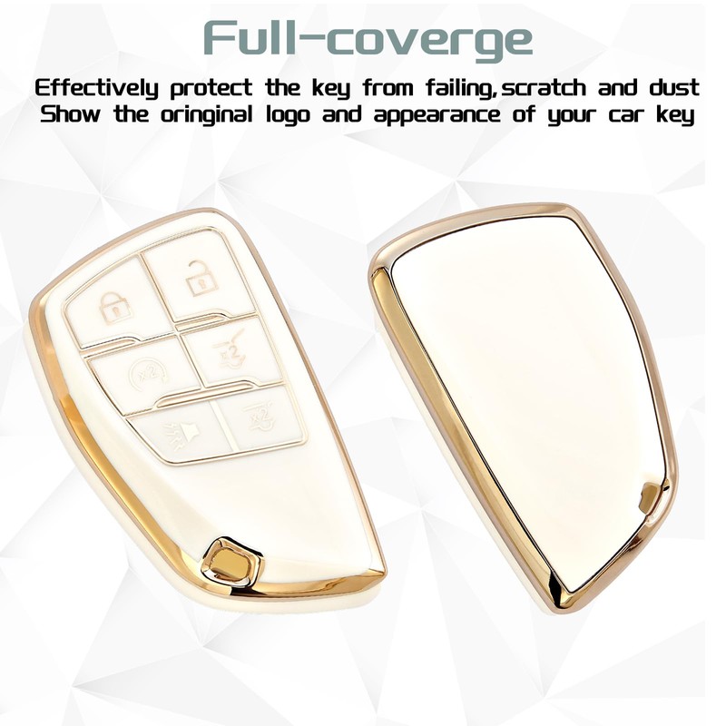 keycov Key fob Cover for Buick GMC Chevy Accessories Keychain