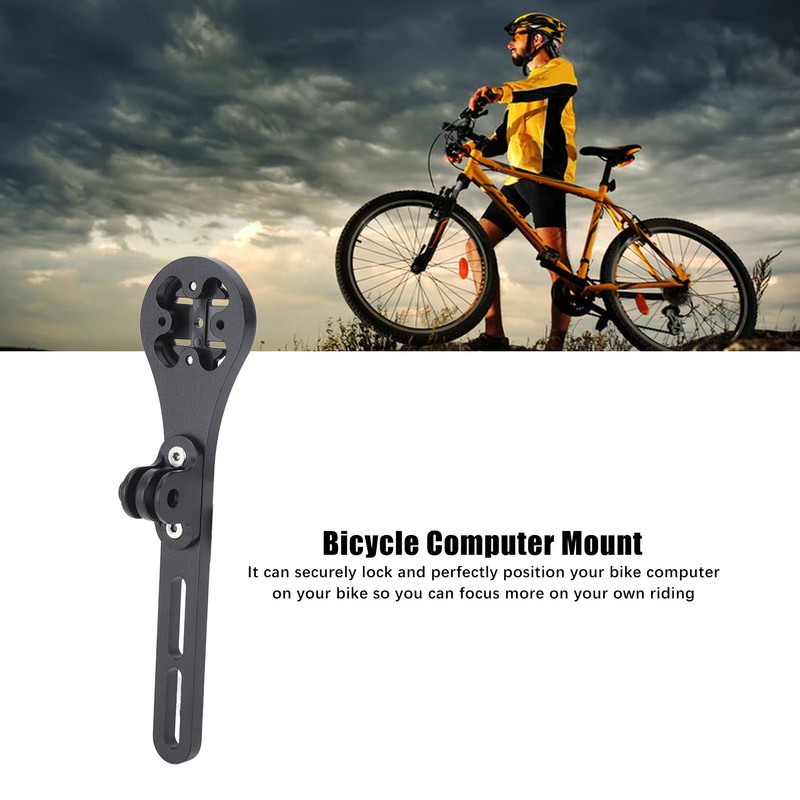 Bike Computer Holder Aluminum Alloy Bicycle Computer Mount for Road