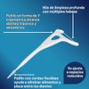 DenTek Complete Clean Floss Picks 4X Clean Removes Plaque Food,