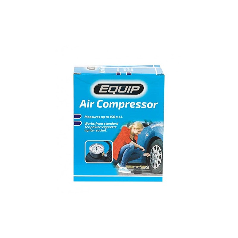 EQUIP EAC004 Car Tyre Air Compressor Inflator 150psi Garage Workshop