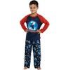 INTIMO The Polar Express Train Big Kids Raglan Pajama Set