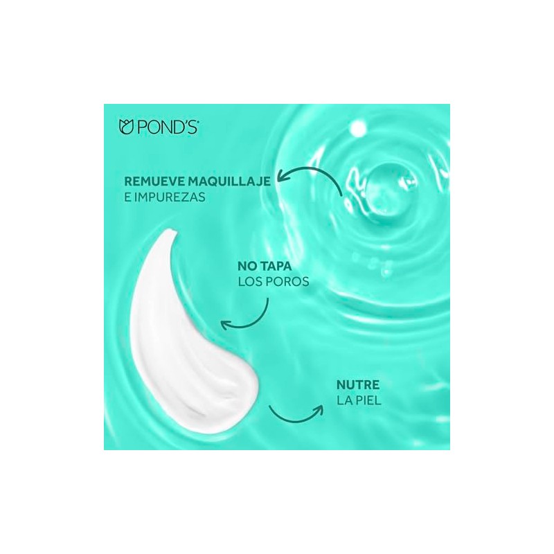 Crema facial desmaquillante Pond's C 365 g