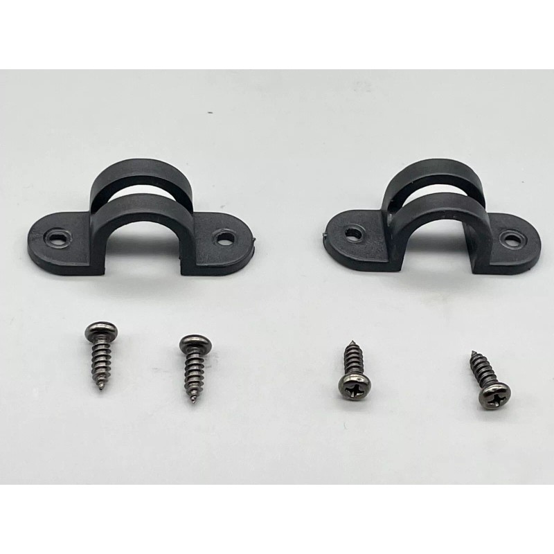 Medline Seat Brackets, 2 Pack, Replacement Parts Medline Steel Rolling