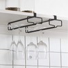SAMSYOKI 4 Pezzi Porta Bicchieri da Vino Sospeso Supporto per