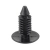 AUTOKAY 100Pcs 8mm Bumper Clips Auto Car Hole Plastic Rivets