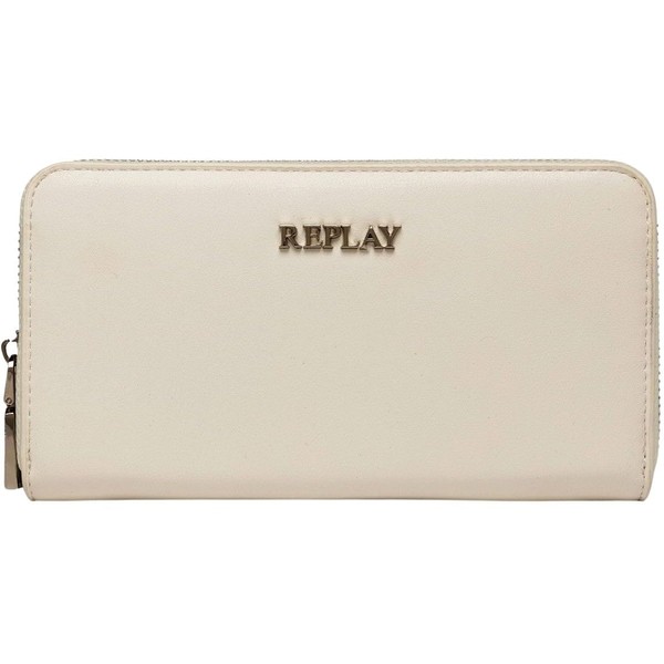Replay Ladies Fw5299 Travel Accessory Wallet, 001 Opt White