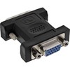 DVI-A adaptor, InLine®, DVI 12+5 M to VGA 15HD F
