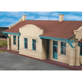 Walthers Cornerstone Series Kit HO Scale Mission-Style Depot