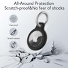 SPGUARD 4er Pack Air Tag Anhänger für Kratzschutz, wasserdichte Hülle