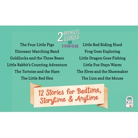 2-Minute Stories for 2-Year-Olds - Read-Aloud Treasury, Ages 2-5