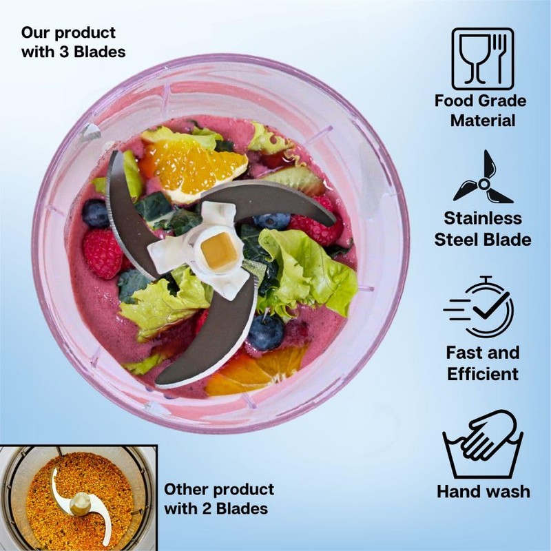 Easy String Pull Food Chopper | Manual Food Processor for