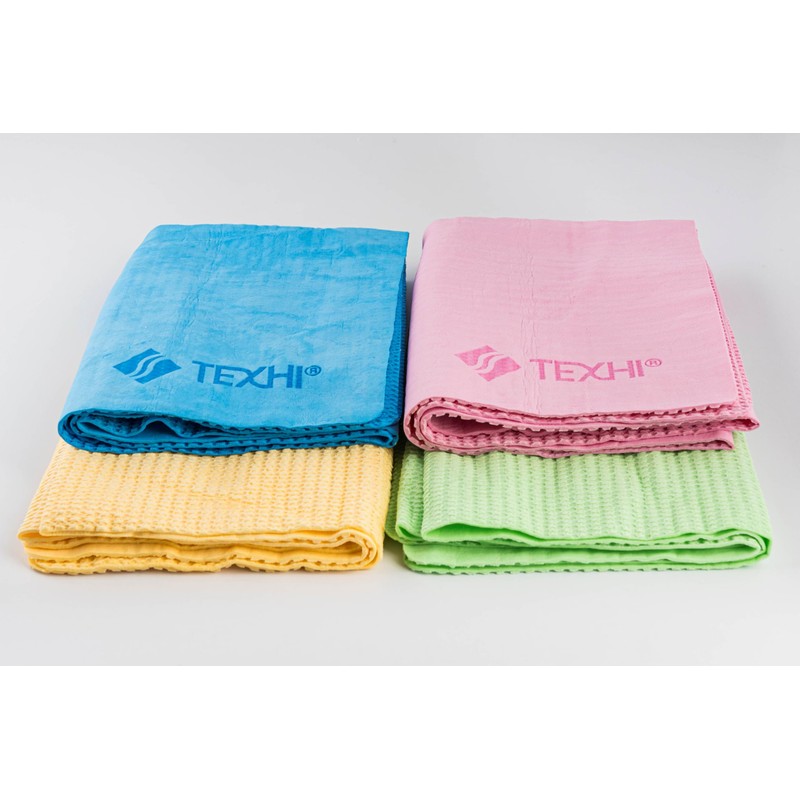 Toalla Superabsorbente, Toalla Chamois Ideal para Deportes acuáticos. Color Amarillo