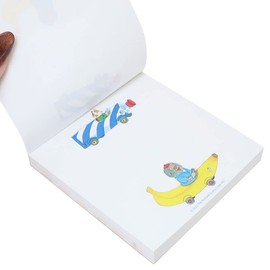 Richard Scully [Square Memory] 1 Book, Notepad, Picture Book, Character Stationery (1. Car)