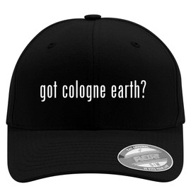 got Cologne Earth? - Flexfit Adult Men's Baseball Cap Hat, Black, Small/Medium