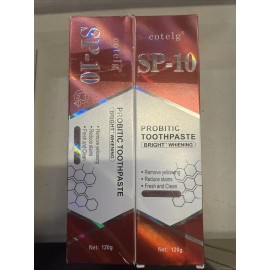 Unbranded Probiotic Toothpaste 2 Pack Refreshing Breath WhiteningProte