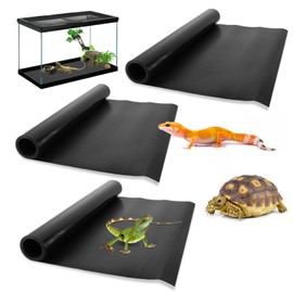LDXDRU 3Pcs Bearded Dragon Tank Accessories, Reptile Carpet, Reptile Mat Warming Reptile for Leopard Gecko Lizard Bearded Dragon Substrate Mat