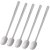 iBasingo Titanium Coffee & Espresso Spoons Set 5-Pack Mini Spoon