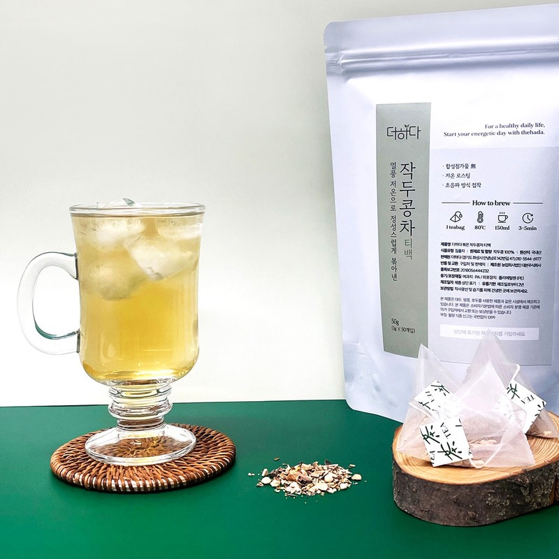더하다 볶은 작두콩차 티백 1+1 100개 Deohada Roasted Jackbean Tea