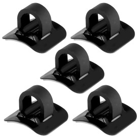 BZKSER Bicycle C Clip Cable Guide - 5 Pieces Aluminum Mountain Bike Pull Attachment, MTB Bike Frame Brake Cable, C Buckle, Brake Cable Guide, Fixed Base for MTB Bikes, Mountain Bikes, Folding Bikes