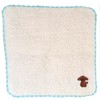 No-twist Pile Hand Towel with Cute Embroidered Dog (Toy Poodle)