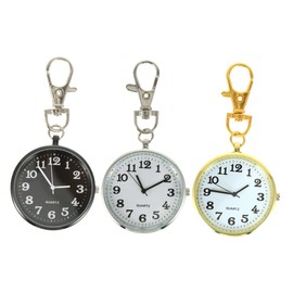 Gatuida Chest Watch Key Pendant Buckle Pocket Watch Keyring Exquisite Design for Nurses