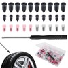 30Pcs Tyre Repair Kit Rubber Nails,Car Puncture Repair Kit with