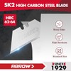 ARROW 100-Pack SK2 Utility Knife Blades, Premium Tempered Steel Box