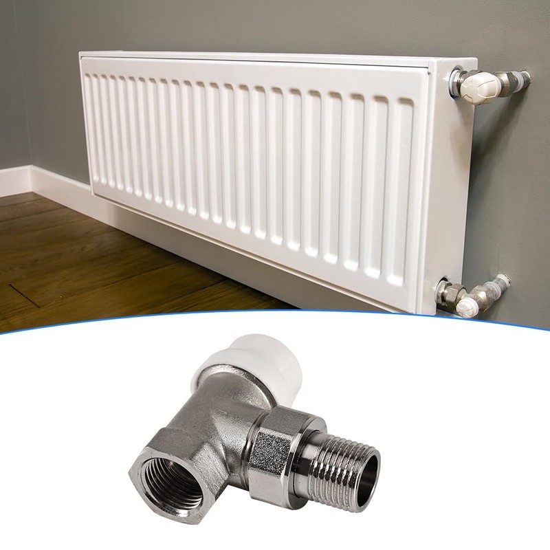 Tulov G1/2 Thermostatic Valve, Continuity Valve 1/2 Inch, Return Fitting