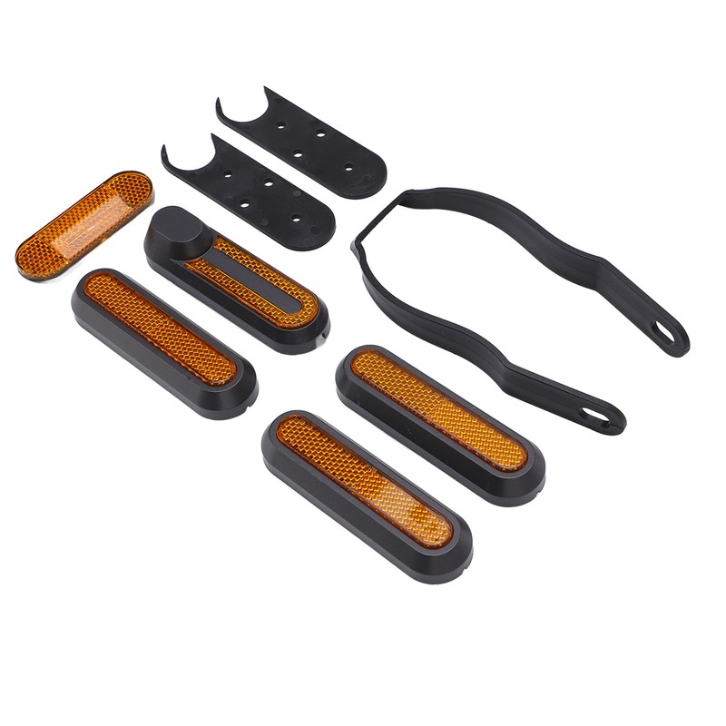 Wheel Reflective Strip Scooter Night Reflector Parts with Screws Bracket