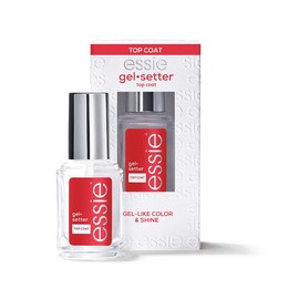 Essie Top Coat, Protection and Shine, Transparent, 13.5 ml transparent