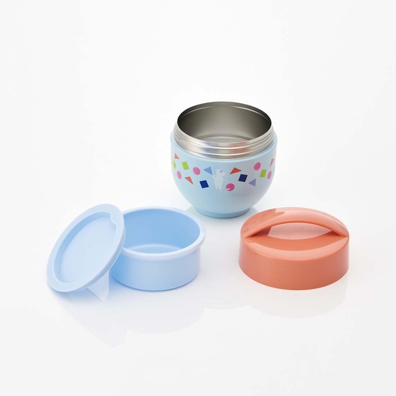 Skater LDNC6AG-A Antibacterial Insulated Lunch Box, Bowl Shape, Lunch Jar,