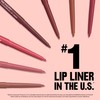 Revlon Colorstay Lip Liner Makeup with Built-in-Sharpener, Longwear Rich Colors,