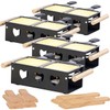 Rosenstein & Söhne Raclette without electricity: set of 4 tea