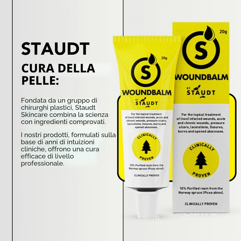 Staudt Unguento per ferite, 20 G