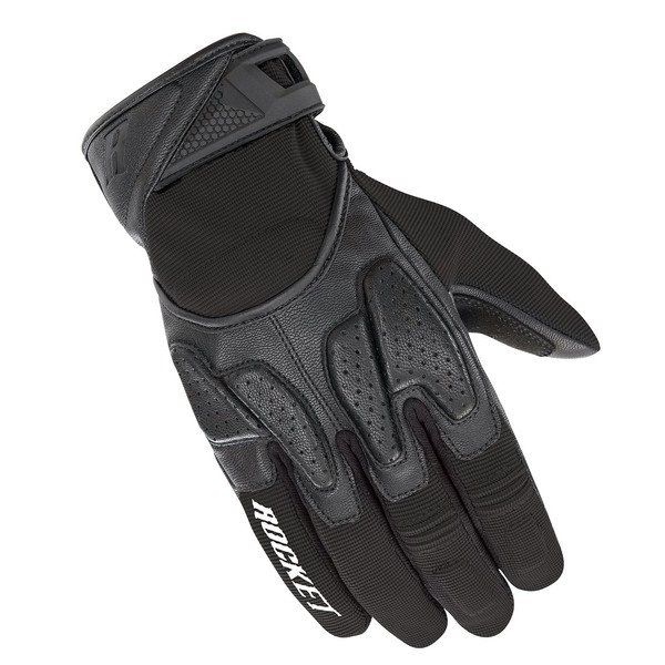 Joe Rocket Men's Atomic X2 Hybrid Motorcycle Glove (Black/Black, XXX-Large)